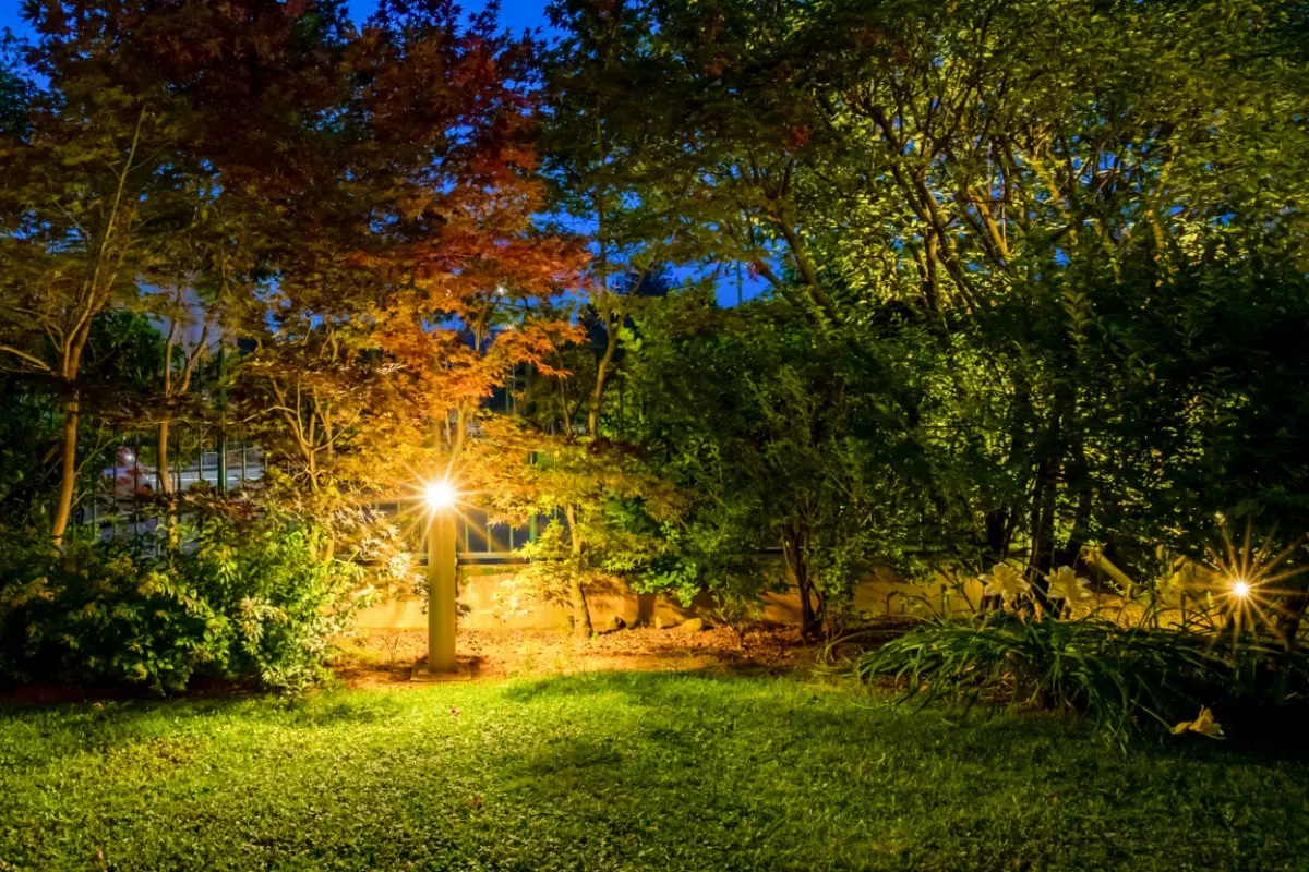 Giardino privato - Privacy luminosa